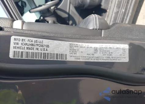 2023 Jeep Grand Cherokee Limited 4X4 из США, поврежденный, VIN 1C4RJHBG7PC667105